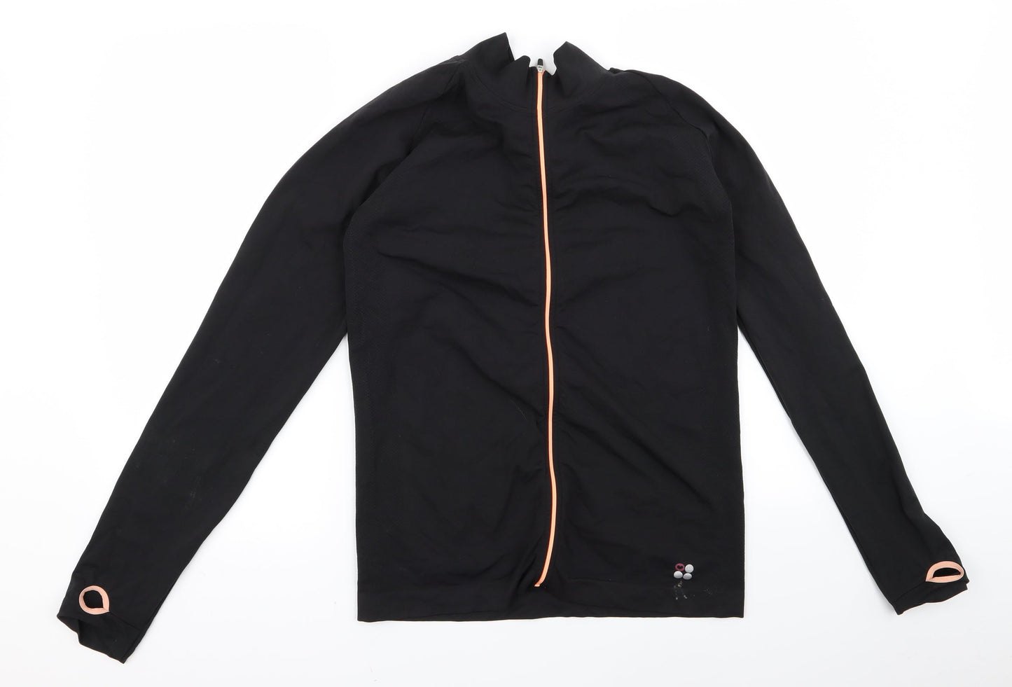 Adore Womens Black   Windbreaker Jacket Size L