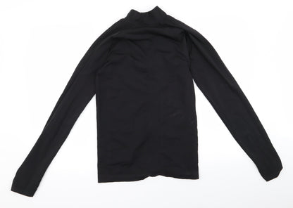 Adore Womens Black   Windbreaker Jacket Size L