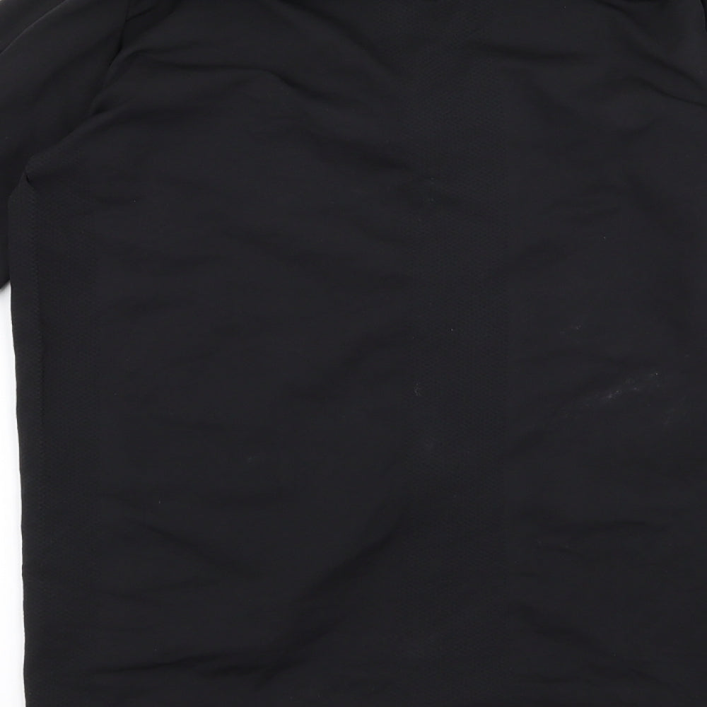 Adore Womens Black   Windbreaker Jacket Size L