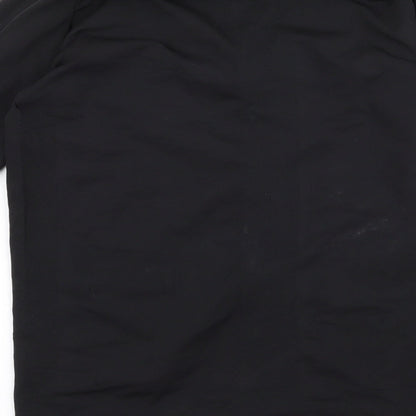Adore Womens Black   Windbreaker Jacket Size L