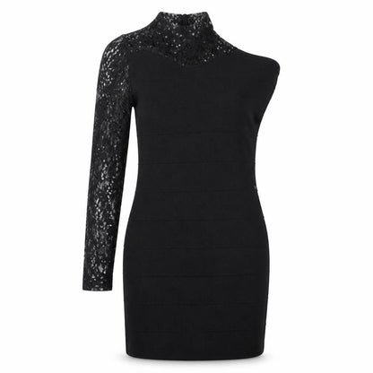 Womens Black  Rayon Pencil Dress  Size 12