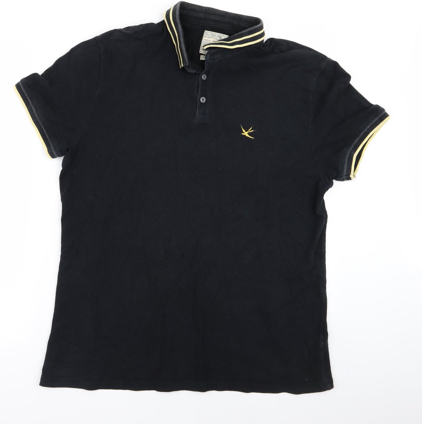 Burton Mens Black    Polo Size XL