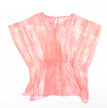 yd Girls Pink   Basic Blouse Size 8 Years