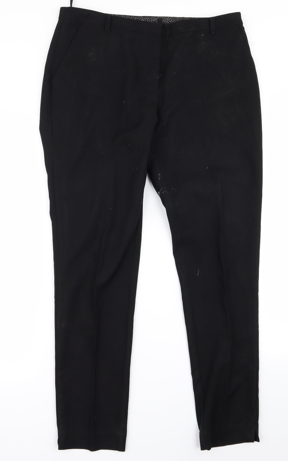 New Look Womens Black   Trousers  Size 14 L26 in