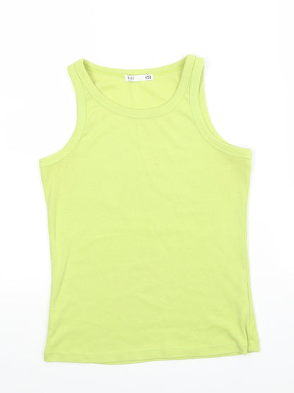 EA Womens Yellow   Basic T-Shirt Size 8