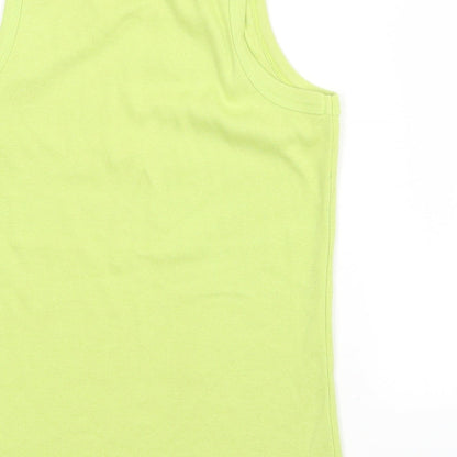 EA Womens Yellow   Basic T-Shirt Size 8