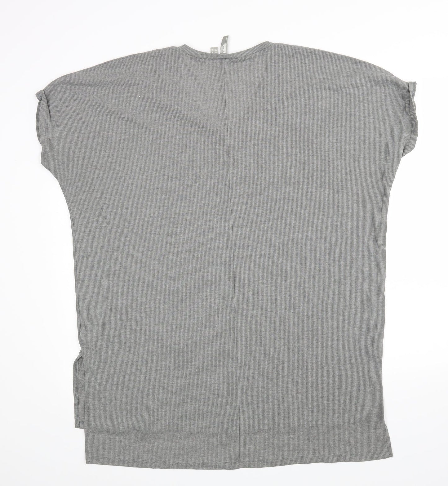 Womens UK Size 18 ASOS Grey Basic Blouse
