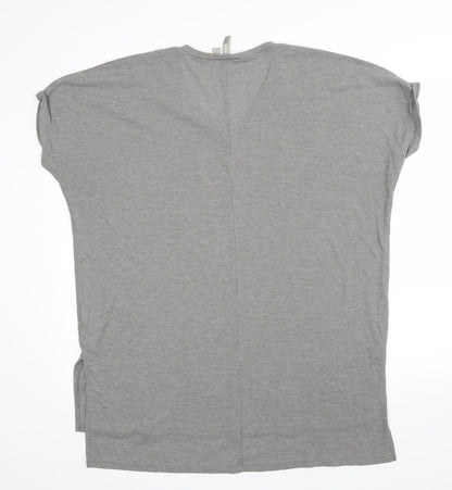 Womens UK Size 18 ASOS Grey Basic Blouse