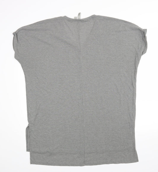 Womens UK Size 18 ASOS Grey Basic Blouse