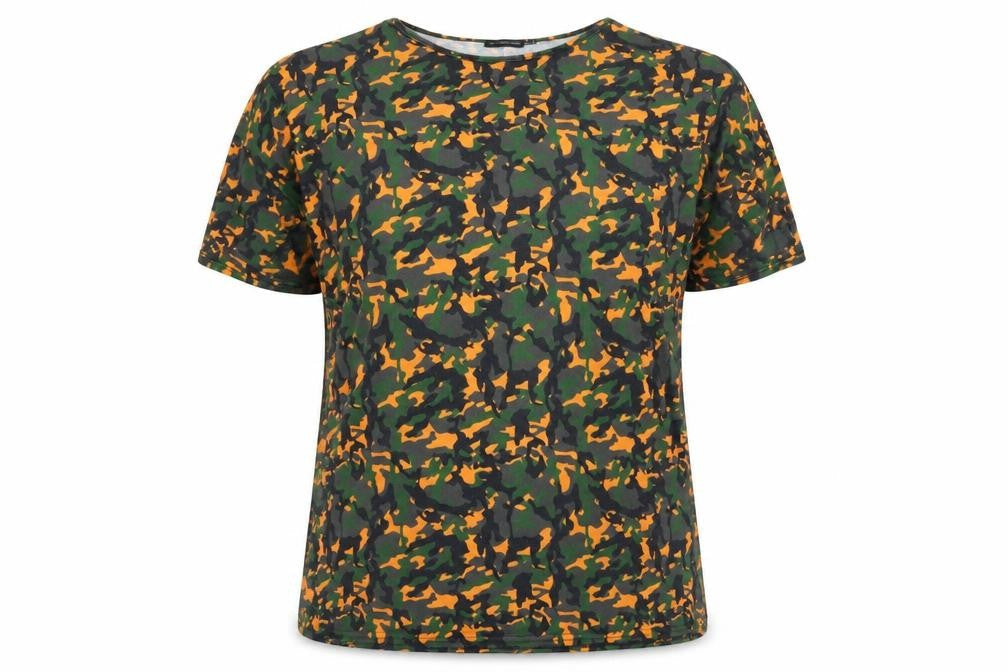 Womens UK Size 12 PRETTYLITTLETHING Green Basic Blouse