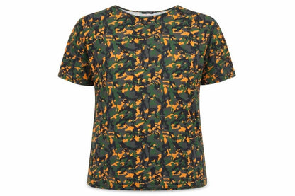 Womens UK Size 12 PRETTYLITTLETHING Green Basic Blouse