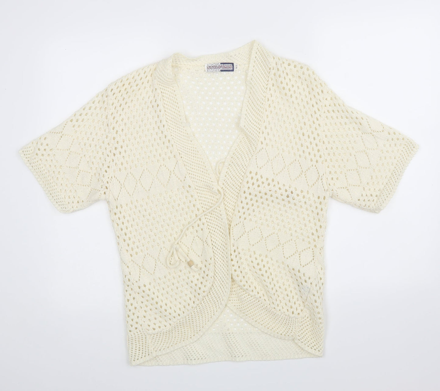 Style Talk Womens Beige   Basic Blouse Size M