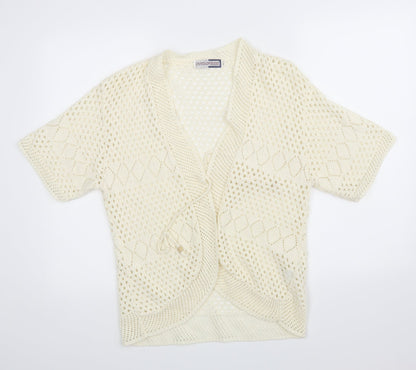 Style Talk Womens Beige   Basic Blouse Size M