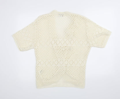 Style Talk Womens Beige   Basic Blouse Size M