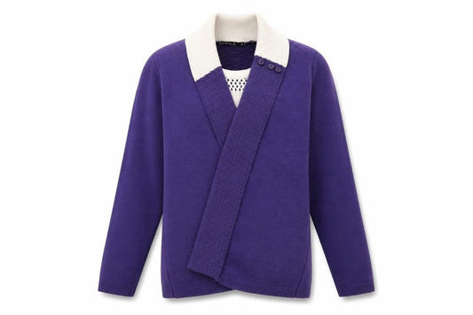 Envy Womens Purple   Cardigan Jumper Size S