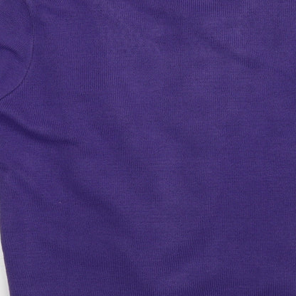 Envy Womens Purple   Cardigan Jumper Size S