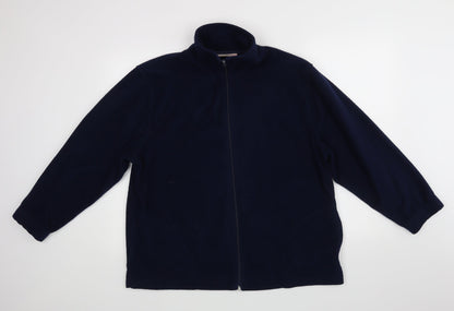 LXD Mens Blue   Full Zip Jumper Size L