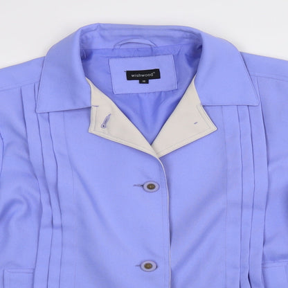 Womens UK Size 18 Wishwood Purple Jacket