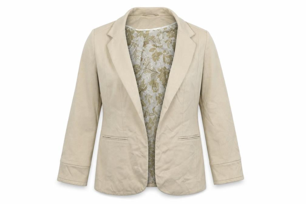 Womens UK Size 10 Wallis Regular Beige Blazer
