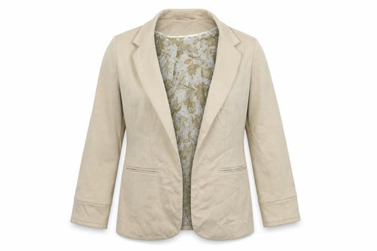 Womens UK Size 10 Wallis Regular Beige Blazer