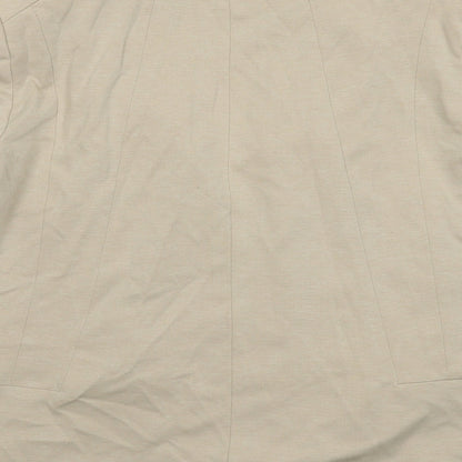 Wallis Womens Beige   Jacket Blazer Size 10