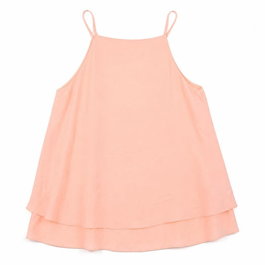 Womens UK Size 10 F&F Pink Basic Blouse