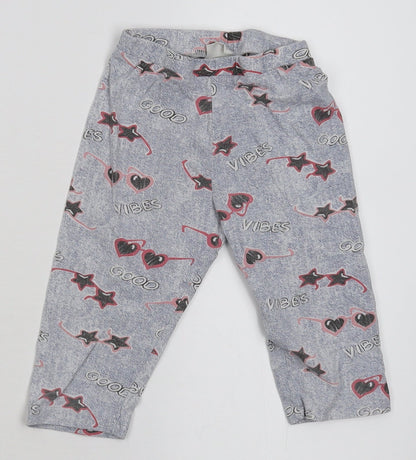 ZARA Girls Girls Blue   Capri Trousers Size 6-9 Months