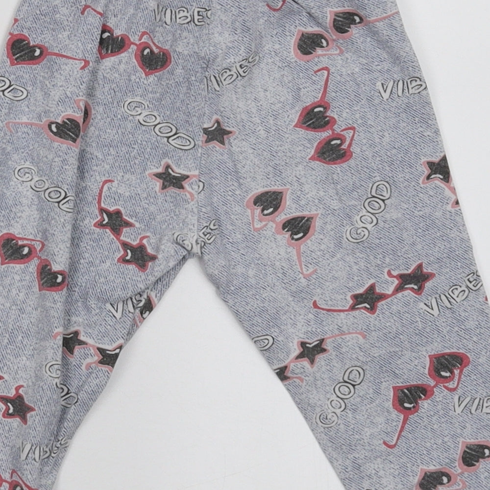 ZARA Girls Girls Blue   Capri Trousers Size 6-9 Months