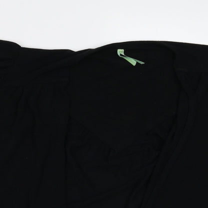 LUSHOUS Womens Black   Cardigan Jumper Size M