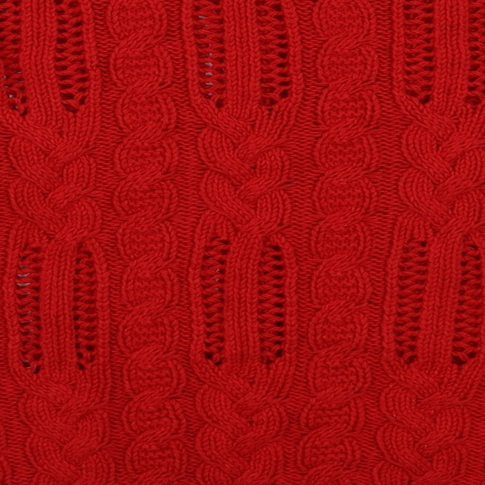 label of graded goods Womens Red   Pullover Jumper Size M