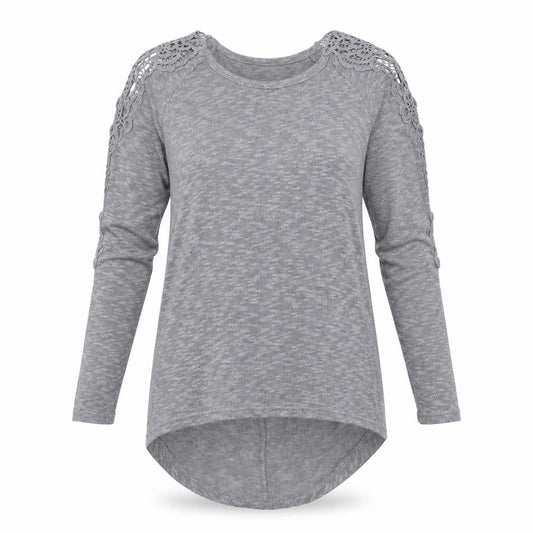 Poof Womens Green   Pullover Jumper Size M