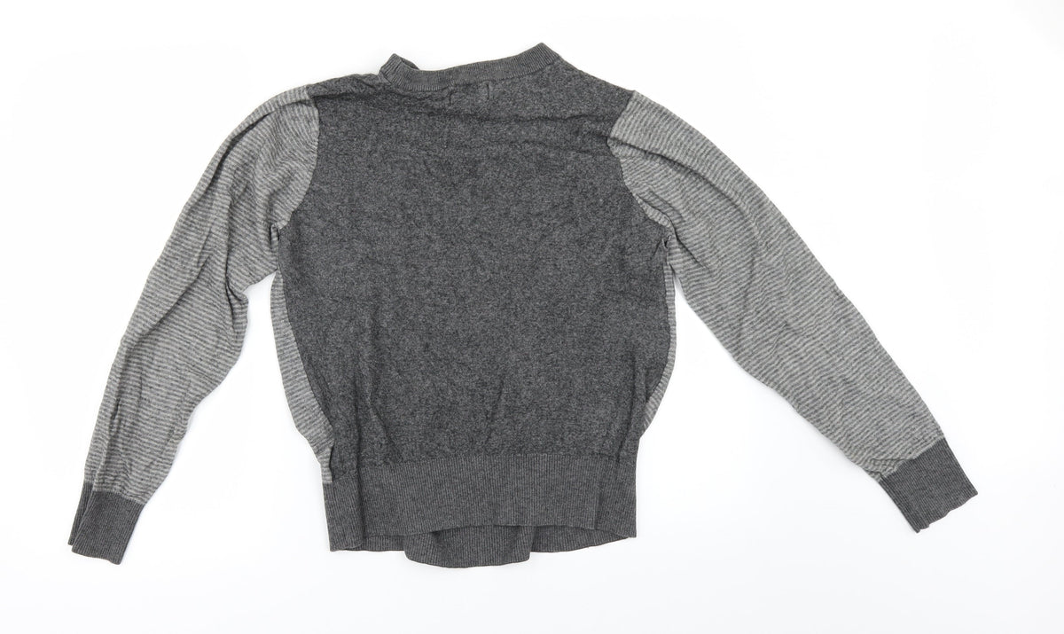 Next Womens Grey   Pullover Jumper Size M