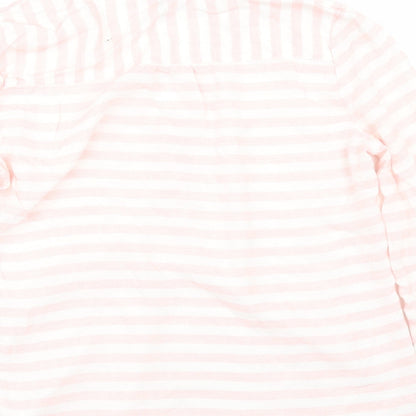 Primark Womens Pink Striped  Tunic Blouse Size 12