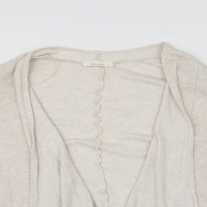 Urban Womens Beige   Cardigan Jumper Size M  - flared sleeves