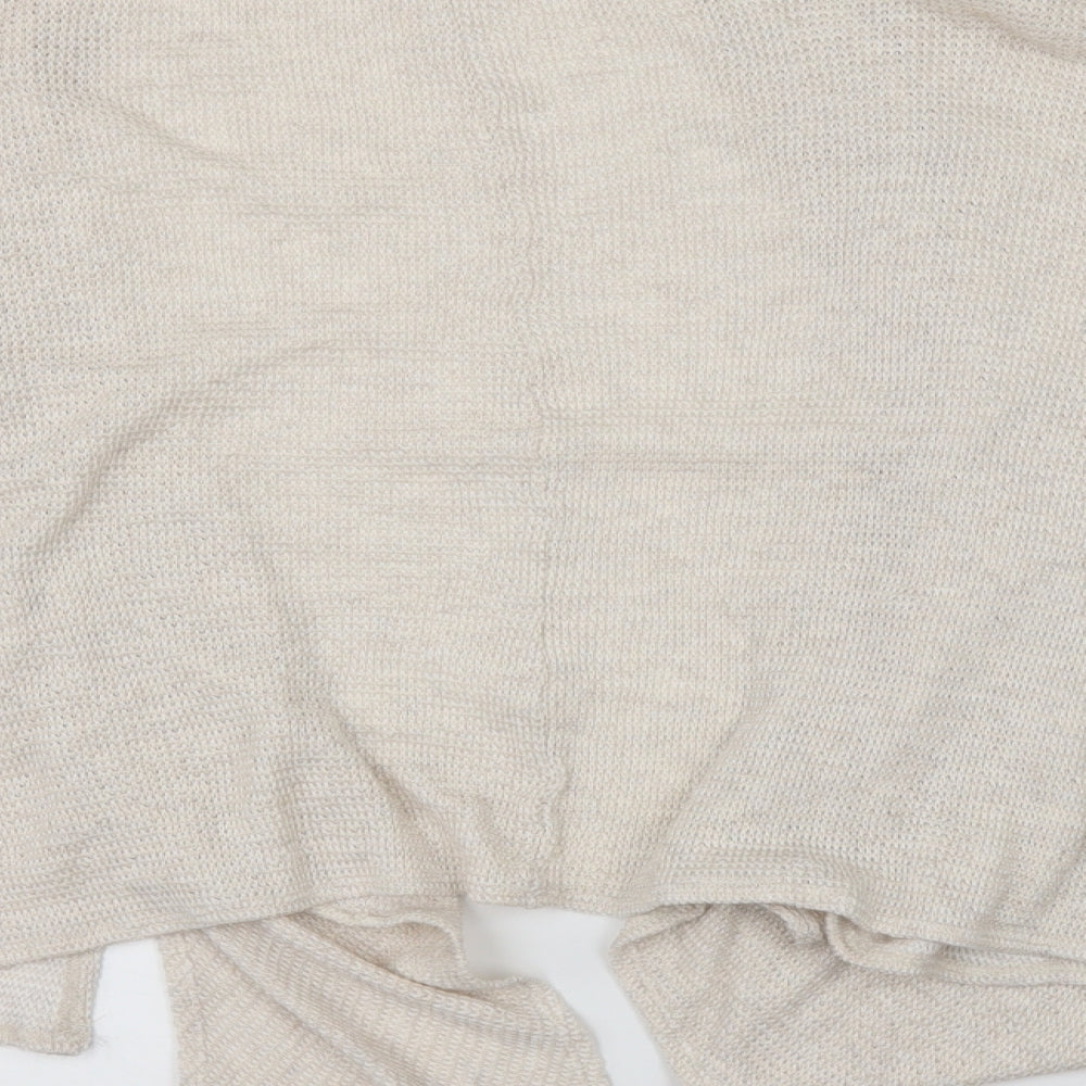 Urban Womens Beige   Cardigan Jumper Size M  - flared sleeves
