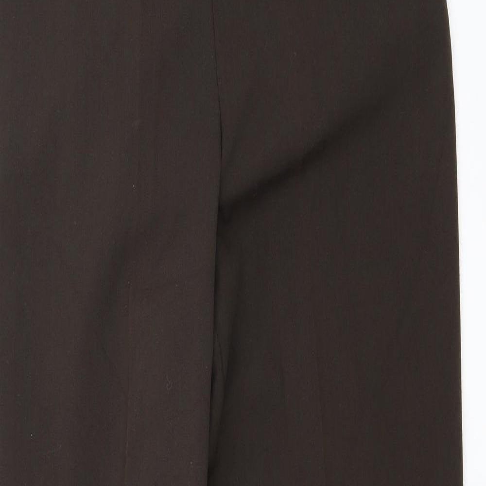 Womens UK Size 14 Classic Image Regular Fit  Brown Trousers