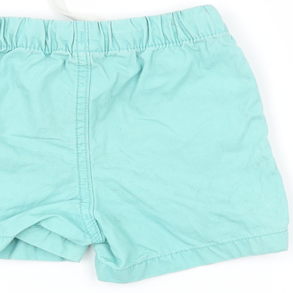 Gap Baby Green  Denim Cropped Trousers Size 12-18 Months