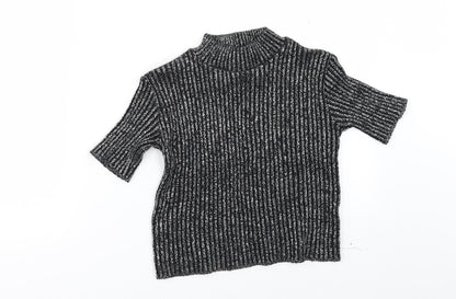 embrace Girls Black   Pullover Jumper Size 11-12 Years
