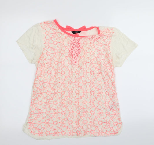 F&F Womens Multicoloured   Basic T-Shirt Size 12