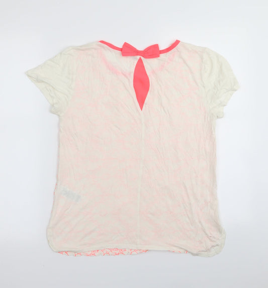 F&F Womens Multicoloured   Basic T-Shirt Size 12