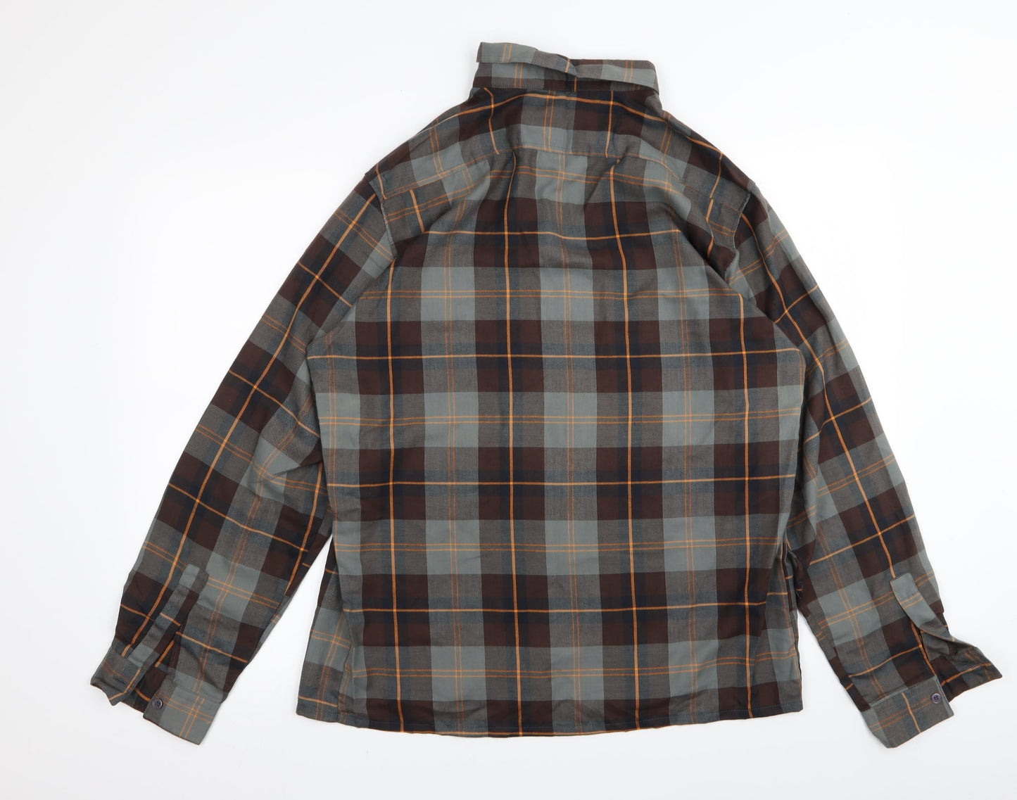 Mens UK Size L compulsive Multicoloured  Button-Up Long Sleeve Casual Shirt