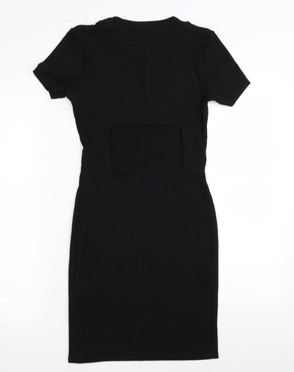 Topshop Womens Black   A-Line  Size 6