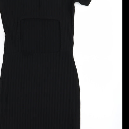 Topshop Womens Black   A-Line  Size 6