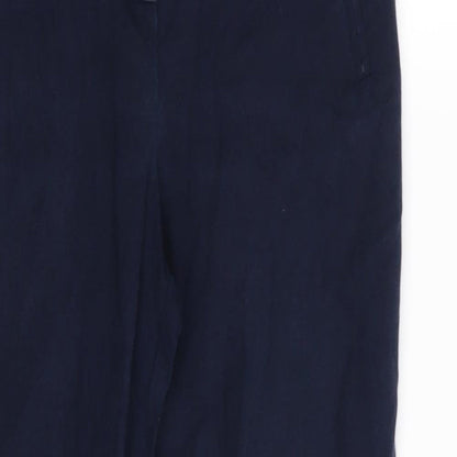 F&F Womens Blue   Trousers  Size 6 L26 in