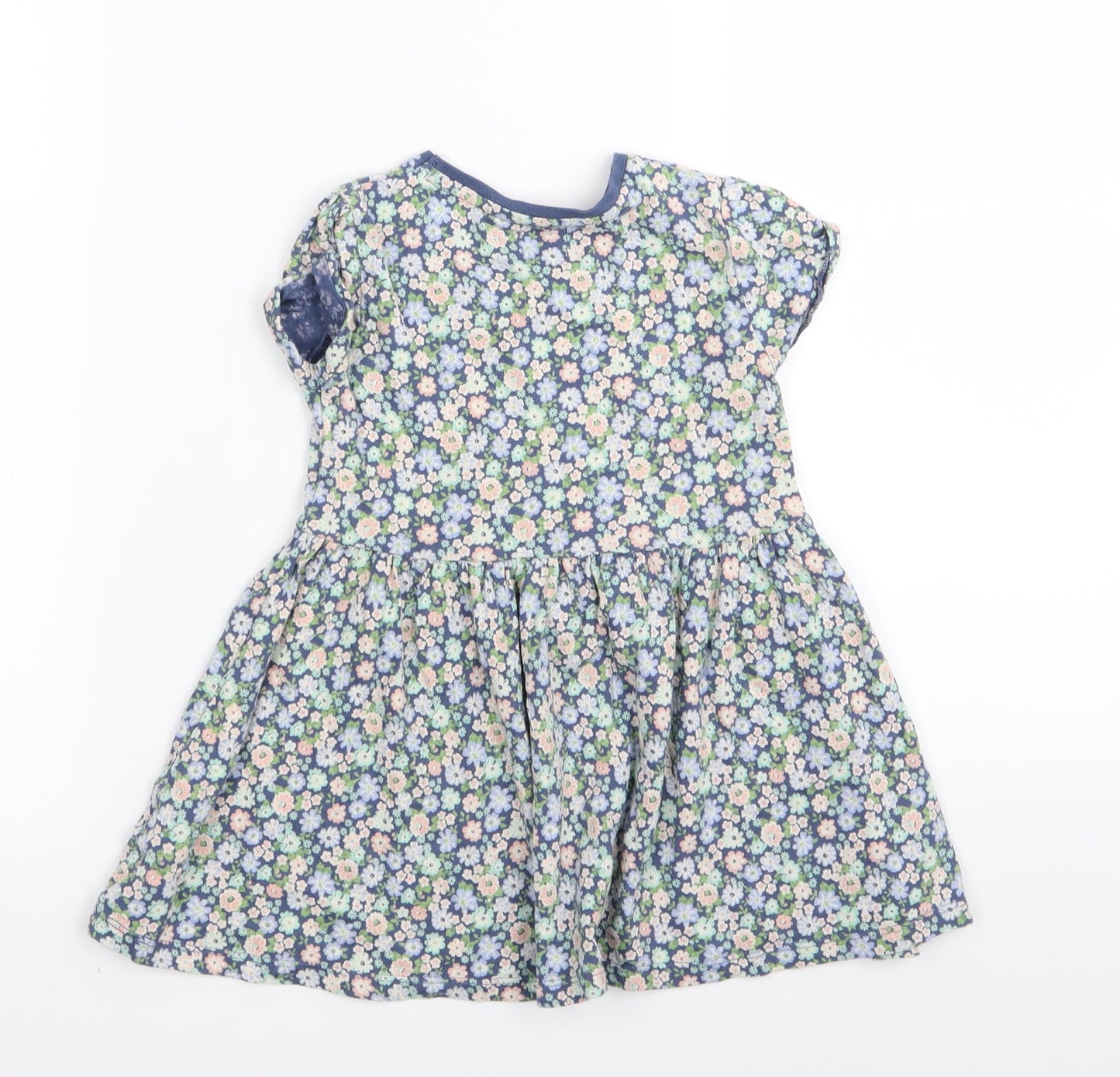 F&F Girls Multicoloured Floral  Fit & Flare  Size 2-3 Years