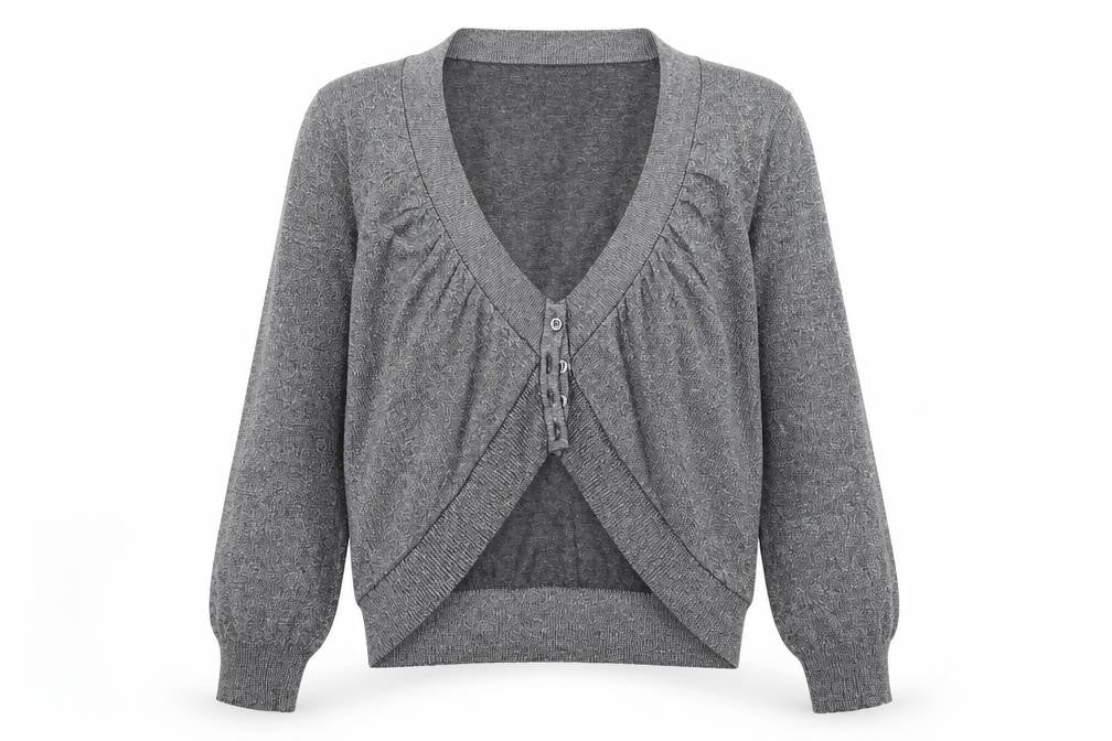 Mango suit Womens Grey   Cardigan Jumper Size L