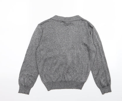 MNG suit Womens Grey   Cardigan Jumper Size L