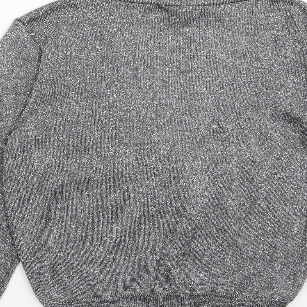 MNG suit Womens Grey   Cardigan Jumper Size L