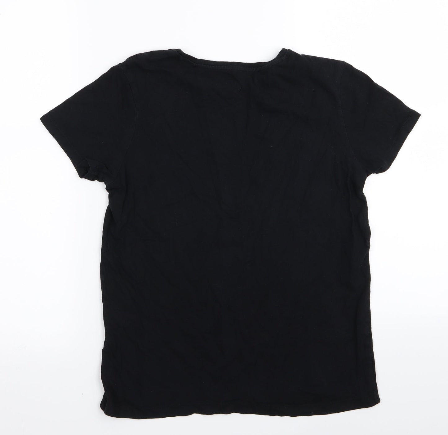 Primark Womens Black   Basic T-Shirt Size 6