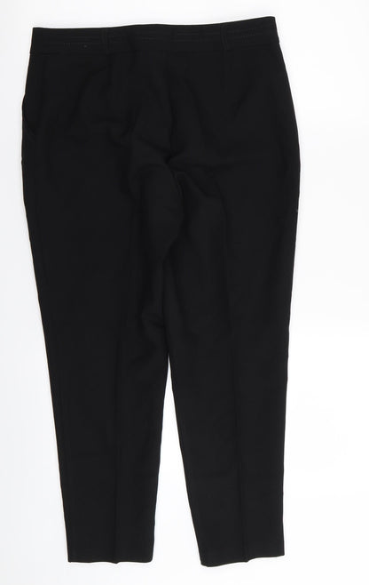 Primark Womens Black   Trousers  Size 10 L24 in